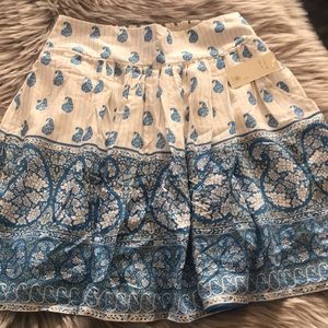 NWT flare mini skirt size S